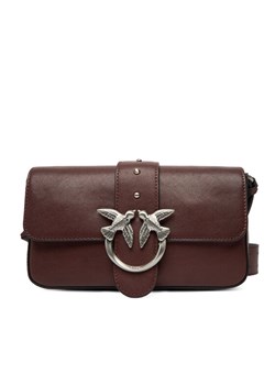 PINKO Torebka Love One Slouchy Zip Mini AI 25-26 PLTT 105345 A2JG Brązowy - id: 8053177200294 - marki Pinko - 187295045 PINKO Torebka Love One Slouchy Zip Mini AI 25-26 PLTT 105345 A2JG Brązowy ze sklepu MODIVO w kategorii Listonoszki - zdjęcie 187295045