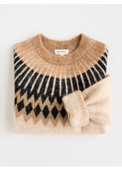 Reserved - Sweter z moherem i wełną - wielobarwny - id: 152HI-MLC - marki Reserved - 187295679 Reserved - Sweter z moherem i wełną - wielobarwny ze sklepu Reserved w kategorii Swetry damskie - zdjęcie 187295679