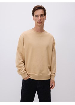 Reserved - Bawełniana bluza oversize - beżowy - id: 373BK-80X - marki Reserved - 187295858 Reserved - Bawełniana bluza oversize - beżowy ze sklepu Reserved w kategorii Bluzy męskie - zdjęcie 187295858
