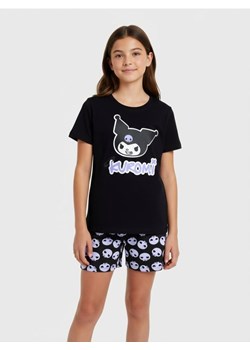 Sinsay - Piżama dwuczęściowa z krótkim rękawem Kuromi - czarny - id: 5115R-99X - marki Sinsay - 187297206 Sinsay - Piżama dwuczęściowa z krótkim rękawem Kuromi - czarny ze sklepu Sinsay w kategorii Piżamy dziecięce - zdjęcie 187297206