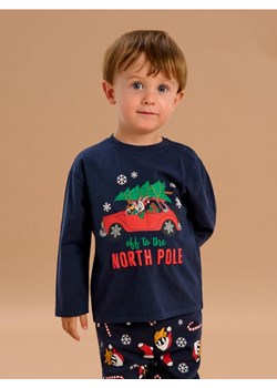 Sinsay - Koszulka ze świątecznym nadrukiem Looney Tunes - granatowy - id: 725EM-59X - marki Sinsay - 187297215 Sinsay - Koszulka ze świątecznym nadrukiem Looney Tunes - granatowy ze sklepu Sinsay w kategorii T-shirty chłopięce - zdjęcie 187297215