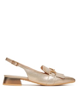Hispanitas Baleriny Dali HV253817 Złoty - id: 0000305055897 - marki Hispanitas - 187297376 Hispanitas Baleriny Dali HV253817 Złoty ze sklepu MODIVO w kategorii Sandały damskie - zdjęcie 187297376