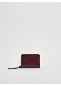 Reserved - Mały portfel z brelokiem - brązowy - id: 782FD-88X - marki Reserved - 187298139 Reserved - Mały portfel z brelokiem - brązowy ze sklepu Reserved w kategorii Portfele damskie - zdjęcie 187298139