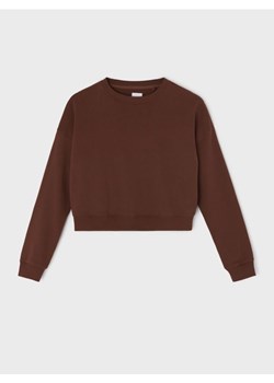 Sinsay - Bluza crewneck regular - brązowy - id: 2300B-88X - marki Sinsay - 187298369 Sinsay - Bluza crewneck regular - brązowy ze sklepu Sinsay w kategorii Bluzy damskie - zdjęcie 187298369