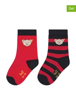 Steiff Skarpety (2 pary) w kolorze czerwonym - id: 17769660 - marki Steiff - 187299748 Steiff Skarpety (2 pary) w kolorze czerwonym ze sklepu Limango Polska w kategorii Skarpetki dziecięce - zdjęcie 187299748