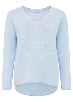 Zwillingsherz Bluza &quot;Positive Mind&quot; w kolorze błękitnym ze sklepu Limango Polska w kategorii Bluzy damskie - zdjęcie 187300119