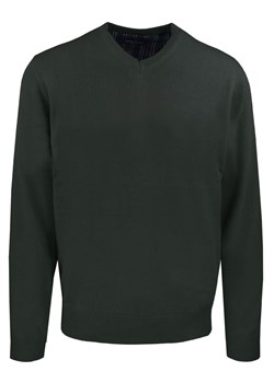 Męski, Bawełniany Sweter w Serek (V-neck) - Adriano Guinari - Ciemna Zieleń SWADGaw25GREEN1v - id: 24263 - marki Adriano Guinari - 187301058 Męski, Bawełniany Sweter w Serek (V-neck) - Adriano Guinari - Ciemna Zieleń SWADGaw25GREEN1v ze sklepu JegoSzafa.pl w kategorii Swetry męskie - zdjęcie 187301058