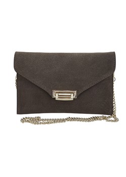 Stylowa kopertówka zamszowa Barberinis - Beżowa ciemna - id: 3294 - marki Barberini's - 187301147 Stylowa kopertówka zamszowa Barberinis - Beżowa ciemna ze sklepu Barberinis w kategorii Listonoszki - zdjęcie 187301147