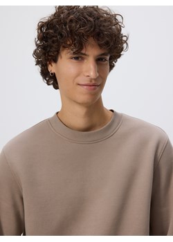 Reserved - Gładka bluza z bawełną - beżowy - id: 6928H-08X - marki Reserved - 187301527 Reserved - Gładka bluza z bawełną - beżowy ze sklepu Reserved w kategorii Bluzy męskie - zdjęcie 187301527