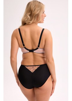 Gaia biustonosz półusztywniany semi-soft Xenia 1332, Kolor różowo-czarny, Rozmiar 80B, Gaia ze sklepu Primodo w kategorii Biustonosze - zdjęcie 187302166