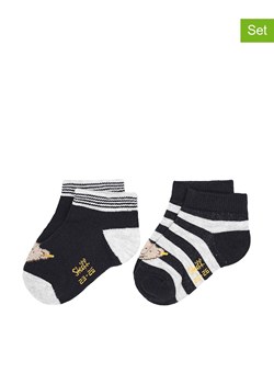 Steiff Skarpety (2 pary) w kolorze czarnym - id: 17769664 - marki Steiff - 187302645 Steiff Skarpety (2 pary) w kolorze czarnym ze sklepu Limango Polska w kategorii Skarpetki dziecięce - zdjęcie 187302645