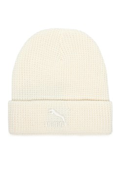 Czapka Puma Classics Mid Fit Beanie 025677 02 Écru - id: 4067981495429 - marki Puma - 187302787 Czapka Puma Classics Mid Fit Beanie 025677 02 Écru ze sklepu eobuwie.pl w kategorii Czapki zimowe damskie - zdjęcie 187302787