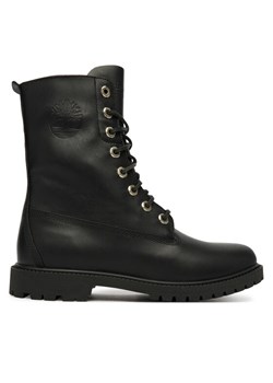 Trzewiki Timberland Premium 8 Inch Lace Up Wp TB0A43MXW021 Czarny ze sklepu eobuwie.pl w kategorii Botki - zdjęcie 187302805