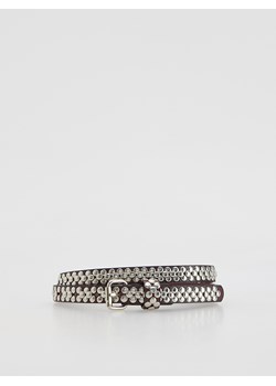 Reserved - Pasek z ćwiekami - brązowy - id: 300FE-88X - marki Reserved - 187303648 Reserved - Pasek z ćwiekami - brązowy ze sklepu Reserved w kategorii Paski damskie - zdjęcie 187303648