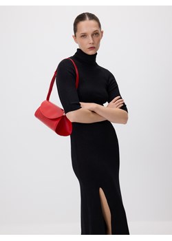 Reserved - Sukienka z wiskozą - czarny - id: 742BW-99X - marki Reserved - 187303705 Reserved - Sukienka z wiskozą - czarny ze sklepu Reserved w kategorii Sukienki - zdjęcie 187303705