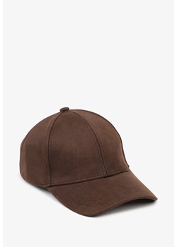 Brązowa Klasyczna Czapka z Daszkiem Tusira - id: 401709 - marki born2be - 187304207 Brązowa Klasyczna Czapka z Daszkiem Tusira ze sklepu born2be.pl w kategorii Czapki z daszkiem męskie - zdjęcie 187304207