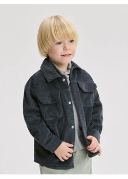 Reserved - Bawełniana koszula - ciemnoszary - id: 668HF-90X - marki Reserved - 187304715 Reserved - Bawełniana koszula - ciemnoszary ze sklepu Reserved w kategorii Koszule chłopięce - zdjęcie 187304715