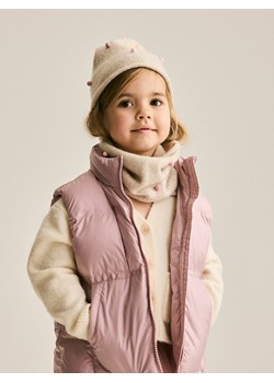 Reserved - Dzianinowy komin z aplikacją - kremowy - id: 870GT-02X - marki Reserved - 187304809 Reserved - Dzianinowy komin z aplikacją - kremowy ze sklepu Reserved w kategorii Szaliki dziecięce - zdjęcie 187304809