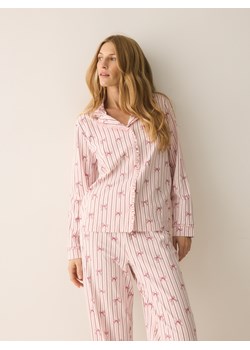 Reserved - Wzorzysta piżama dwuczęściowa - różowy - id: 967EX-30X - marki Reserved - 187304935 Reserved - Wzorzysta piżama dwuczęściowa - różowy ze sklepu Reserved w kategorii Piżamy damskie - zdjęcie 187304935