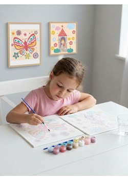 Sinsay - Zestaw do malowania po numerach 2 pack - wielobarwny ze sklepu Sinsay w kategorii Zabawki - zdjęcie 187305957