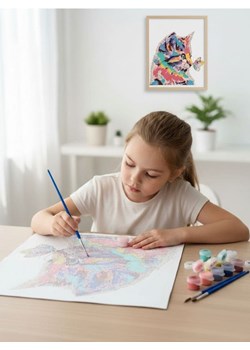 Sinsay - Zestaw do malowania po numerach - wielobarwny ze sklepu Sinsay w kategorii Zabawki - zdjęcie 187305958