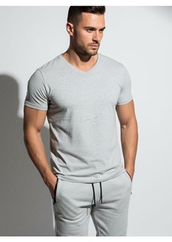 Sinsay - Koszulka - szary - id: 1020Z-09M - marki Sinsay - 187305969 Sinsay - Koszulka - szary ze sklepu Sinsay w kategorii T-shirty męskie - zdjęcie 187305969