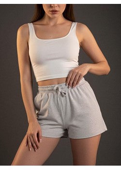 Sinsay - Szorty dresowe z wiązaniem - szary - id: 110AC-9MM - marki Sinsay - 187305977 Sinsay - Szorty dresowe z wiązaniem - szary ze sklepu Sinsay w kategorii Szorty - zdjęcie 187305977