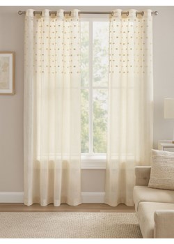 Sinsay - Firana z pomponami - kremowy ze sklepu Sinsay w kategorii Zabawki - zdjęcie 187306035