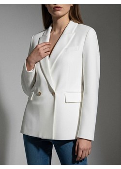 Sinsay - Marynarka - biały - id: 573DA-00X - marki Sinsay - 187306066 Sinsay - Marynarka - biały ze sklepu Sinsay w kategorii Marynarki damskie - zdjęcie 187306066