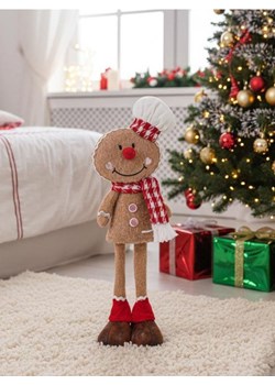 Sinsay - Świąteczna dekoracja stojąca w kształcie piernikowego ludzika - wielobarwny - id: 849FM-MLC - marki Sinsay - 187306108 Sinsay - Świąteczna dekoracja stojąca w kształcie piernikowego ludzika - wielobarwny ze sklepu Sinsay w kategorii Dekoracje bożonarodzeniowe - zdjęcie 187306108