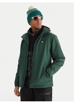 Quiksilver Kurtka przejściowa Overcast 3K EQYJK04202 Zielony Regular Fit - id: 0000305690418 - marki Quiksilver - 187306218 Quiksilver Kurtka przejściowa Overcast 3K EQYJK04202 Zielony Regular Fit ze sklepu MODIVO w kategorii Kurtki męskie - zdjęcie 187306218