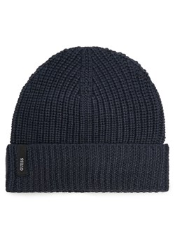 Guess Czapka AM5025 POL01 Granatowy - id: 0000304250316 - marki Guess - 187306258 Guess Czapka AM5025 POL01 Granatowy ze sklepu MODIVO w kategorii Czapki zimowe męskie - zdjęcie 187306258
