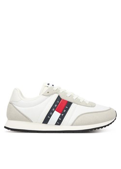 Tommy Jeans Sneakersy Tjm Classic Runner EM0EM01709 Biały - id: 0000305776105 - marki Tommy Jeans - 187306356 Tommy Jeans Sneakersy Tjm Classic Runner EM0EM01709 Biały ze sklepu MODIVO w kategorii Buty sportowe męskie - zdjęcie 187306356