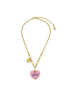 Guess Naszyjnik JUBN05 148JW Złoty - id: 7628907237119 - marki Guess - 187306389 Guess Naszyjnik JUBN05 148JW Złoty ze sklepu MODIVO w kategorii Naszyjniki - zdjęcie 187306389