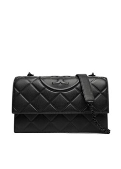 Tory Burch Torebka Fleming Soft Grain Convertible Shoulder Bag 169791 Czarny - id: 0197865334378 - marki Tory Burch - 187306398 Tory Burch Torebka Fleming Soft Grain Convertible Shoulder Bag 169791 Czarny ze sklepu MODIVO w kategorii Listonoszki - zdjęcie 187306398