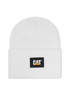 CAT Footwear Czapka Label Cuff 1090026 Biały - id: 0000304287060 - marki Cat Footwear - 187306415 CAT Footwear Czapka Label Cuff 1090026 Biały ze sklepu MODIVO w kategorii Czapki zimowe damskie - zdjęcie 187306415