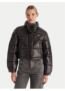 Calvin Klein Jeans Kurtka zimowa LV047D504G Czarny Regular Fit - id: 0000305360007 - marki Calvin Klein - 187306436 Calvin Klein Jeans Kurtka zimowa LV047D504G Czarny Regular Fit ze sklepu MODIVO w kategorii Kurtki damskie - zdjęcie 187306436