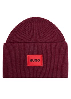 Hugo Czapka Xaff 50496011 Bordowy - id: 4063543695672 - marki Hugo Boss - 187306446 Hugo Czapka Xaff 50496011 Bordowy ze sklepu MODIVO w kategorii Czapki zimowe męskie - zdjęcie 187306446