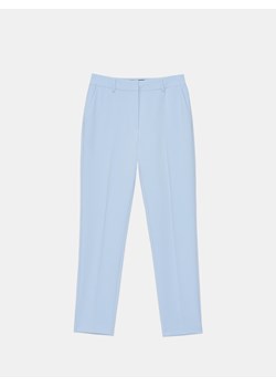Mohito - Błękitne spodnie cygaretki - błękitny - id: 7607X-05X - marki Mohito - 187308145 Mohito - Błękitne spodnie cygaretki - błękitny ze sklepu Mohito w kategorii Spodnie damskie - zdjęcie 187308145