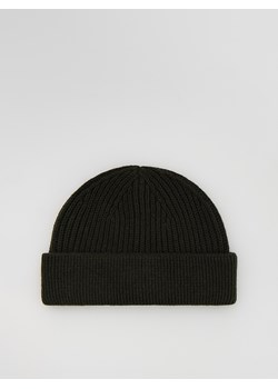 Reserved - Czapka beanie z wełną - jasny zielony - id: 052FE-97X - marki Reserved - 187308178 Reserved - Czapka beanie z wełną - jasny zielony ze sklepu Reserved w kategorii Czapki zimowe męskie - zdjęcie 187308178
