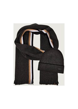 BOSS BLACK Szal + czapka Henzo - id: BB255M000083030 - marki BOSS HUGO BOSS - 187309046 BOSS BLACK Szal + czapka Henzo ze sklepu Gomez Fashion Store w kategorii Czapki zimowe męskie - zdjęcie 187309046