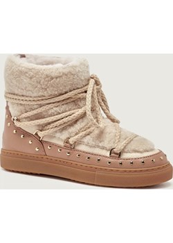 INUIKII Śniegowce CURLY ROCK | shearling | skóra - id: IN235W000012001 - marki Inuikii - 187309079 INUIKII Śniegowce CURLY ROCK | shearling | skóra ze sklepu Gomez Fashion Store w kategorii Śniegowce damskie - zdjęcie 187309079