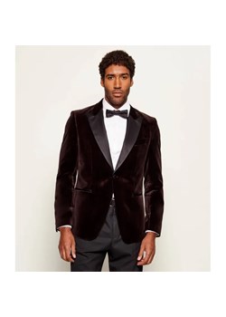 BOSS BLACK Marynarka H-Hutson-Tux-254 | Slim Fit | z dodatkiem jedwabiu - id: BB255M000304203 - marki BOSS HUGO BOSS - 187309106 BOSS BLACK Marynarka H-Hutson-Tux-254 | Slim Fit | z dodatkiem jedwabiu ze sklepu Gomez Fashion Store w kategorii Marynarki męskie - zdjęcie 187309106