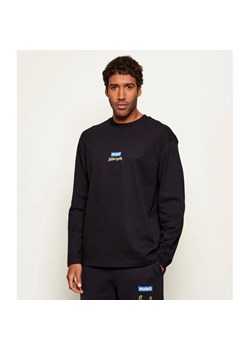 Hugo Blue Longsleeve Nichaboso_JJK Hugo x Jujutsu Kaisen | Relaxed fit - id: BJ261M000039001 - marki Hugo Blue - 187309169 Hugo Blue Longsleeve Nichaboso_JJK Hugo x Jujutsu Kaisen | Relaxed fit ze sklepu Gomez Fashion Store w kategorii T-shirty męskie - zdjęcie 187309169
