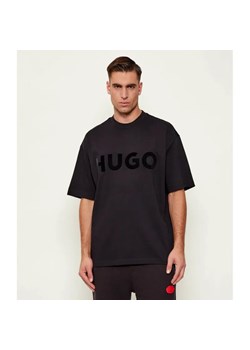 HUGO T-shirt Dinkee | Oversize fit ze sklepu Gomez Fashion Store w kategorii T-shirty męskie - zdjęcie 187309249