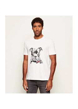 HUGO T-shirt Dubrox | Regular Fit - id: BU261M000015102 - marki Hugo Boss - 187309257 HUGO T-shirt Dubrox | Regular Fit ze sklepu Gomez Fashion Store w kategorii T-shirty męskie - zdjęcie 187309257