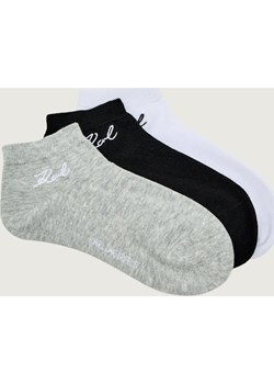 Karl Lagerfeld Skarpety 3-pack Signature ze sklepu Gomez Fashion Store w kategorii Skarpetki damskie - zdjęcie 187311659