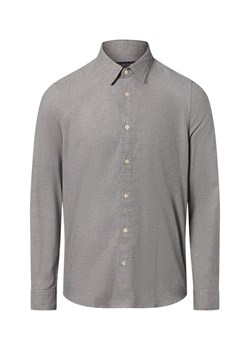 Marc O'Polo Koszula męska Mężczyźni Regular Fit Bawełna jasny szary wzorzysty ze sklepu vangraaf w kategorii Koszule męskie - zdjęcie 187311865