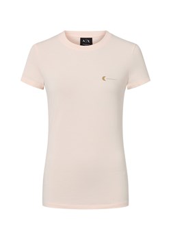Armani Exchange Koszulka damska Kobiety Bawełna różowy jednolity ze sklepu vangraaf w kategorii Bluzki damskie - zdjęcie 187311875