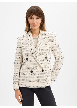 BOSS Marynarka damska - Jaleto Kobiety Bawełna écru wypukły wzór tkaniny - id: 797738-0001-00340 - marki BOSS HUGO BOSS - 187311908 BOSS Marynarka damska - Jaleto Kobiety Bawełna écru wypukły wzór tkaniny ze sklepu vangraaf w kategorii Marynarki damskie - zdjęcie 187311908